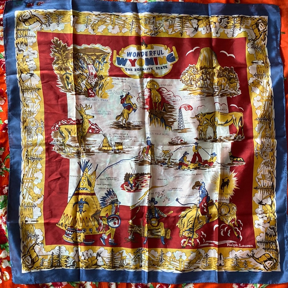 Rare Ralph Lauren Wyoming Scarf